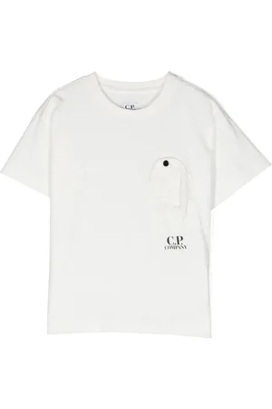 C.P. Company Playera con bolsillo de parche
