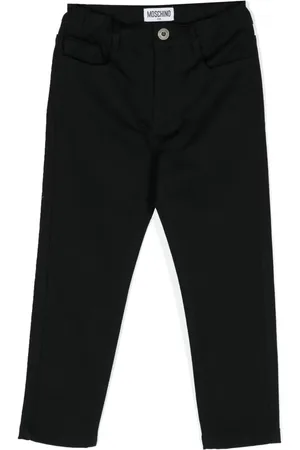 Moschino Jeans rectos con logo bordado