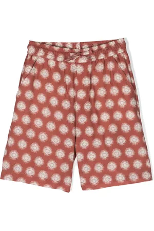 Paolo Pecora Bermudas rectas con estampado gráfico