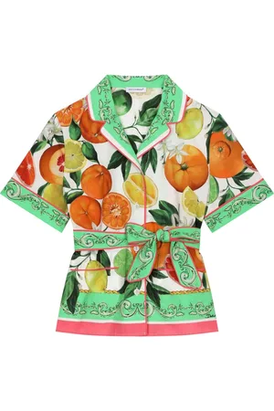 Dolce & Gabbana Camisa con estampado Lemon & Orange