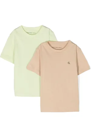 Calvin Klein Pack de dos playeras con logo estampado