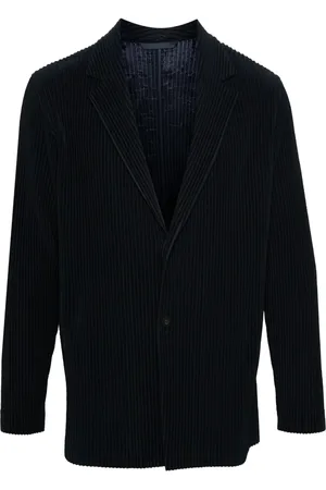 Issey Miyake Blazer plisado con botones