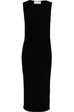 Sportmax Vestido midi sin mangas
