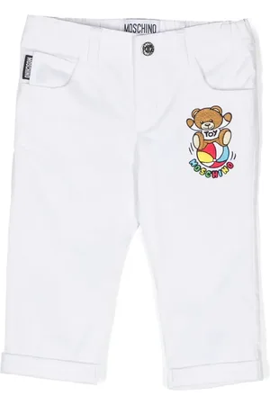 Moschino Pantalones con motivo Teddy Bear