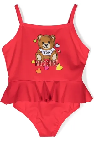 Moschino Traje de baño con motivo Teddy Bear