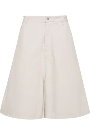 STUDIO NICHOLSON Shorts de mezclilla Reverse