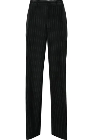 P.A.R.O.S.H. Pantalones anchos con rayas diplomáticas estampadas