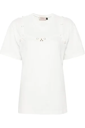 MURMUR Playera con detalle de tiras