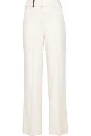 PESERICO SIGN Pantalones anchos con tiro alto
