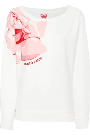 Kenzo Sudadera con rosas estampadas