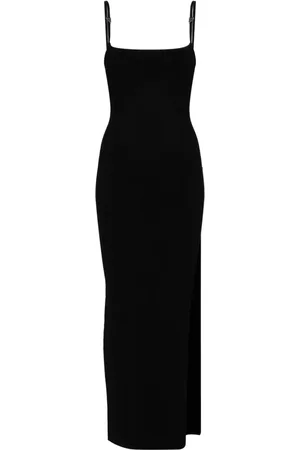 MISBHV Vestido largo de tejido fino