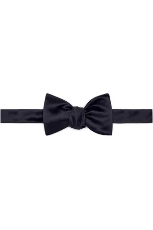 Brunello Cucinelli Corbata de moño satinada