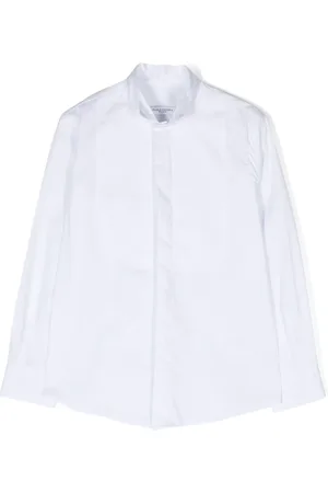 Paolo Pecora Camisa de popelina con cuello