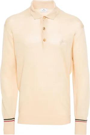 Etro Playera tipo polo con motivo Pegaso bordado