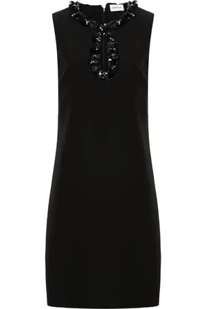 P.A.R.O.S.H. Vestido corto con detalles de cristal