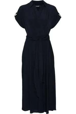 Ralph Lauren Vestido midi de georgette