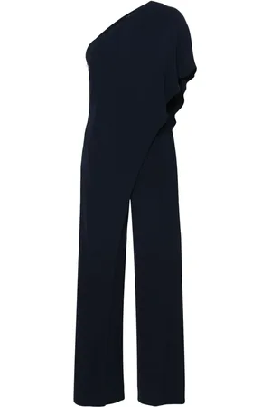 Ralph Lauren Jumpsuit Cape Georgette