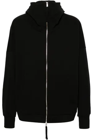 THOM KROM Hoodie con hombros caídos