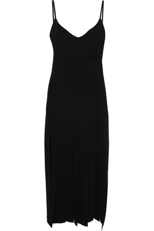 P.A.R.O.S.H. Vestido midi con detalle de pliegues