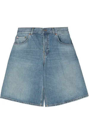 haikure Shorts de mezclilla acampanados