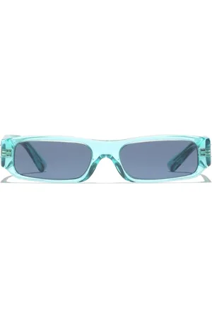 Dolce & Gabbana Lentes del sol con armazón cuadrada y placa del logo