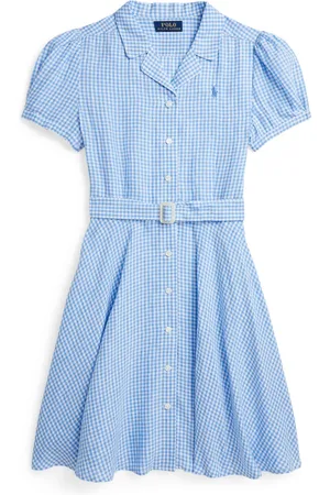 Ralph Lauren Vestido a cuadros gingham