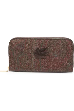 Etro Cartera con estampado de cachemira