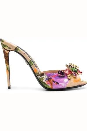 Dolce & Gabbana Mules Bloom con tacón de 105mm