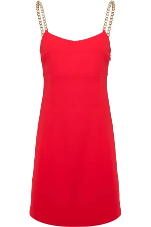 Michael Kors Slip dress mini con tirante de cadena