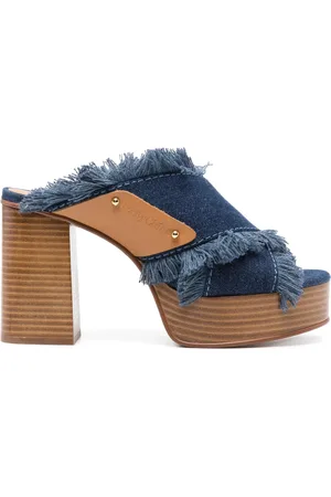 See by Chloé Mules Schuhe con plataforma de 100mm