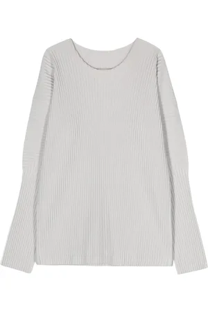 Issey Miyake Playera con manga larga