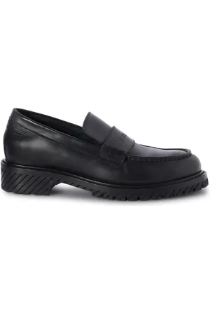 OFF-WHITE Mocasines Military con logo en relieve