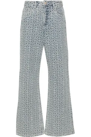 Gestuz Jeans acampanados Nilagz con tiro alto