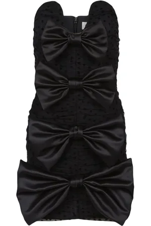 Nina Ricci Vestido corto con detalle de moño