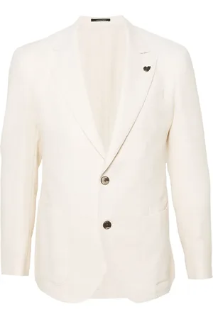 GABRIELE PASINI Blazer texturizado con botones