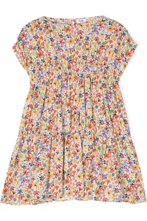 Il gufo Vestido con estampado floral