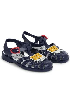Kenzo Sandalias con aplique Tigre
