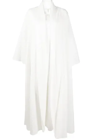 Bambah Vestido estilo caftán plisado