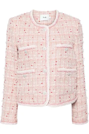 B+AB Chamarra de tweed corta