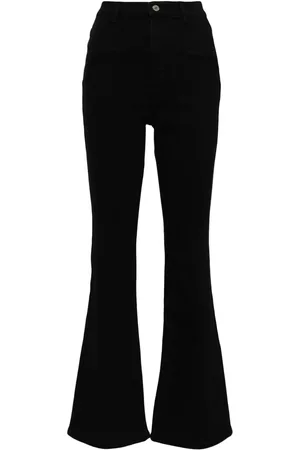 B+AB Jeans acampanados con tiro alto