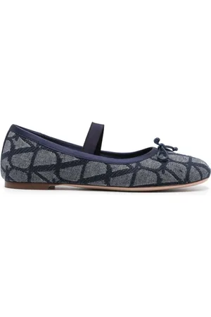 VALENTINO GARAVANI Flats Toile Iconograph