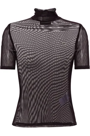 COPERNI Top de malla con aplique del logo