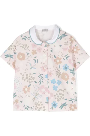 Il gufo Camisa con estampado floral