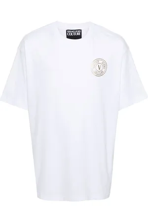 VERSACE Playera con motivo V-Emblem