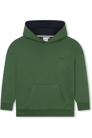 HUGO BOSS Hoodie con estampado gráfico