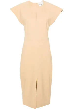 Isabel Marant Vestido midi Mirna con paneles
