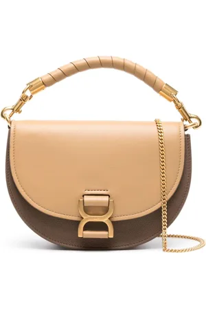 Chloé Tote Marcie con solapa y cadena