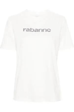 Paco rabanne Playera bordado con lentejuelas