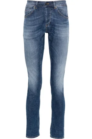 Dondup Skinny jeans George con tiro bajo