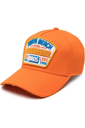 Nueva colección de gorros y gorras de color naranja para hombre